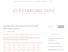 Tablet Screenshot of cleverhome.info