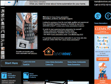 Tablet Screenshot of cleverhome.com.au